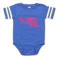 thumbnail image 1 of CafePress - Maryland - Cute Infant Baby Football Bodysuit, 1 of 3