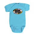 thumbnail image 1 of CafePress - Maryland MD Oval (W/Flag) Infant Bodysui Body Suit - Cute Infant Bodysuit Baby Romper - Size Newborn - 24 Months, 1 of 3