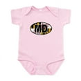 thumbnail image 1 of CafePress - Maryland MD Oval (W/Flag) Infant Bodysuit - Baby Light Bodysuit, Size Newborn - 24 Months, 1 of 4