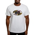 thumbnail image 1 of CafePress - Maryland MD Oval (W/Flag) Light T Shirt - Men's Classic Graphic T-Shirt, 1 of 4