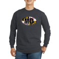thumbnail image 1 of CafePress - Maryland MD Oval (W/Flag) Long Sleeve Dark T Shirt - Long Sleeve Dark T-Shirt, 1 of 4