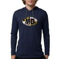 thumbnail image 1 of CafePress - Maryland MD Oval (W/Flag) Long Sleeve T Shirt - Mens Hooded Shirt, 1 of 3