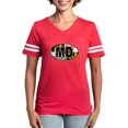 thumbnail image 1 of CafePress - Maryland MD Oval (W/Flag) T Shirt - Womens Football Shirt, 1 of 4
