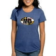 thumbnail image 1 of CafePress - Maryland MD Oval (W/Flag) T Shirt - Womens Tri-blend T-Shirt, 1 of 4