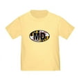 thumbnail image 1 of CafePress - Maryland MD Oval (W/Flag) Toddler T Shirt - Cute Toddler T-Shirt, 100% Cotton, 1 of 4
