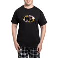 thumbnail image 1 of CafePress - Maryland Oval Md Flag Pajamas - Men's Dark Loose Fit Cotton Pajama Set, 1 of 7