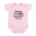thumbnail image 1 of CafePress - Mason Is The Boss Infant Bodysuit - Baby Light Bodysuit, Size Newborn - 24 Months, 1 of 4