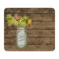 thumbnail image 1 of CafePress - Mason Jar Floral Barn Wood Western Country Mousepa - Non-slip Rubber Mousepad, Gaming Mouse Pad, 1 of 6