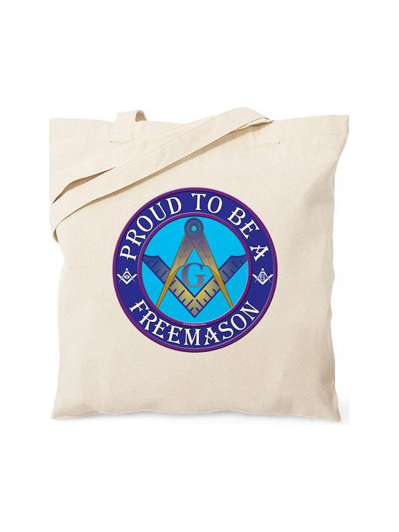 - Masonic Pride Tote Bag - Unisex Canvas Tote Bag, Beige, 1-Piece