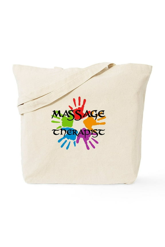 - Massage Therapist Tote Bag - Unisex Canvas Tote Bag, Beige, 1-Piece