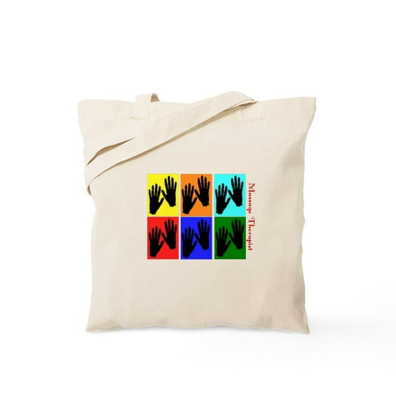 CafePress - Massage Therapy Tote Bag - Unisex Canvas Tote Bag, Beige, 1-Piece