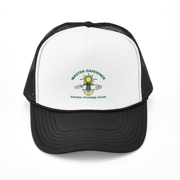 CafePress - Master Gardener Logo02 - Adjustable Unisex Printed Trucker Hat with Mesh Back