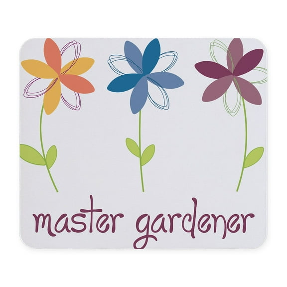 CafePress - Master Gardener Mousepad - Non-slip Rubber Mousepad, Gaming Mouse Pad