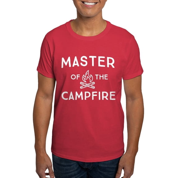 CafePress - Master Of The Campfire T Shirt - Men's Classic Graphic Cotton T-Shirt