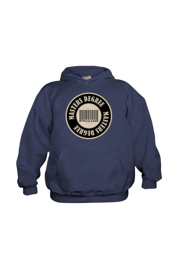 - Masters Degree Priceless Bar Code - Kids Hooded Sweatshirt, Classic Hoodie