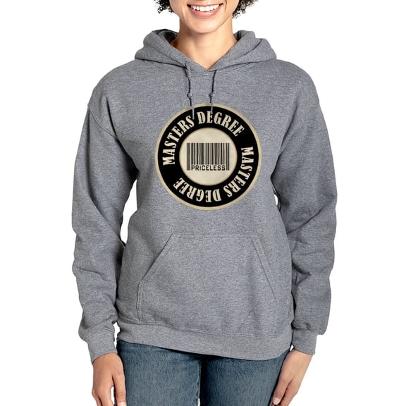 CafePress - Masters Degree Priceless Bar Code - Pullover Hoodie, Classic & Comfortable Hooded Sweatshirt