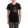 thumbnail image 1 of CafePress - Mastiff IAAM Pajamas - Women's Short Sleeve Print T-Shirt and Pants Dark Cotton Pajama Set, 1 of 7