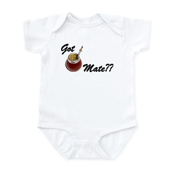 CafePress - Mate Body Suit - Baby Light Bodysuit, Size Newborn - 24 Months