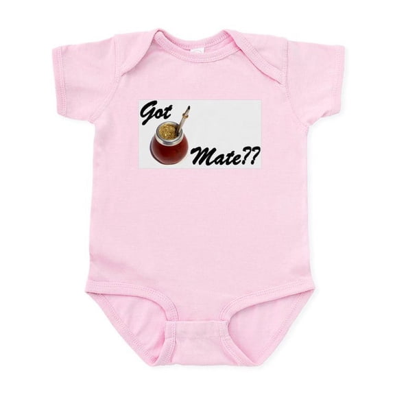 CafePress - Mate Body Suit - Baby Light Bodysuit, Size Newborn - 24 Months