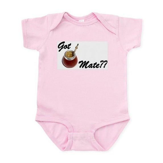 CafePress - Mate Body Suit - Baby Light Bodysuit, Size Newborn - 24 Months
