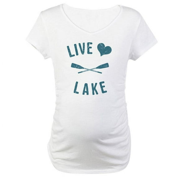 CafePress - Maternity T Shirt - Cotton Maternity T-shirt, Cute & Funny Pregnancy Tee