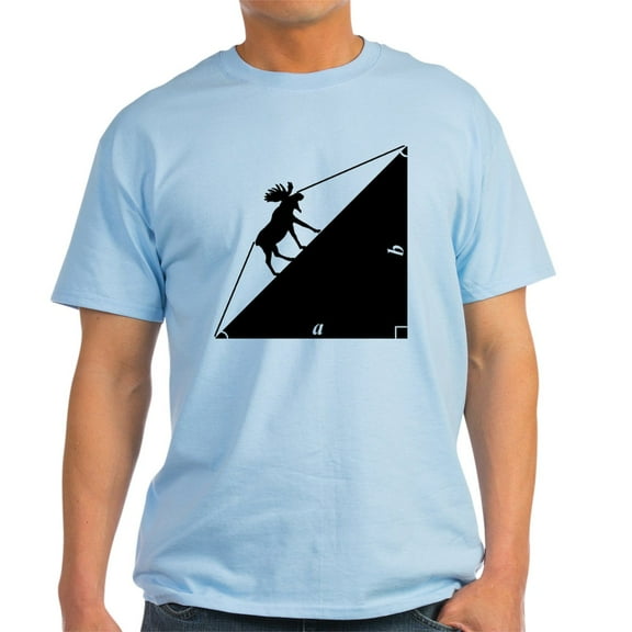 CafePress - Math Joke Hypotemoose Light T Shirt - Light T-Shirt - CP