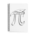thumbnail image 1 of CafePress - Math Pi Graduate - Spiral Bound Journal Notebook, Personal Diary Graph, 1 of 6