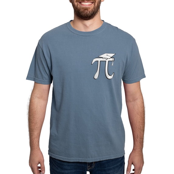 CafePress - Math Pi Graduate T Shirt - Mens Comfort Colors Shirt