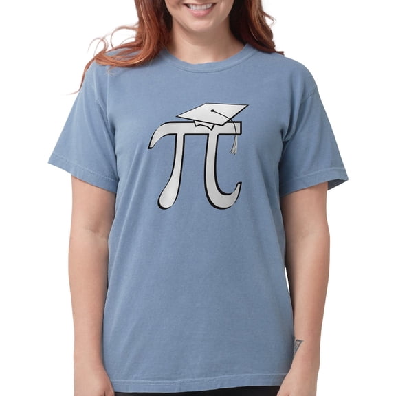 CafePress - Math Pi Graduate T Shirt - Womens Comfort Colors® Shirt