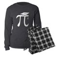 thumbnail image 1 of CafePress - Math Pi Graduate - Women's Long Sleeve Charcoal Gray Pajamas, 1 of 5
