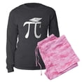 thumbnail image 1 of CafePress - Math Pi Graduate - Women's Long Sleeve Charcoal Gray Pajamas, 1 of 7