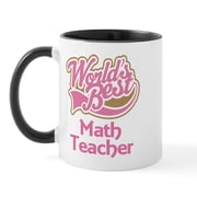 CafePress - Math Teacher Gift Mug - 11 oz Ceramic Mug - Novelty Coffee Tea Cup