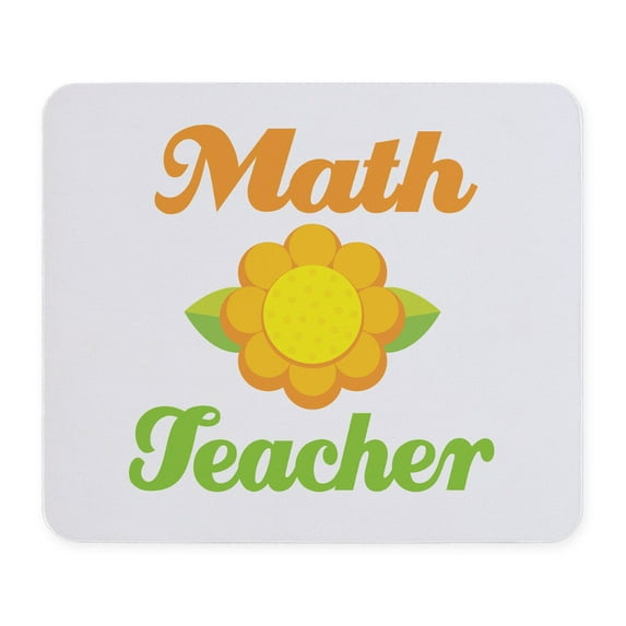 CafePress - Math Teacher Mousepad - Non-slip Rubber Mousepad, Gaming Mouse Pad