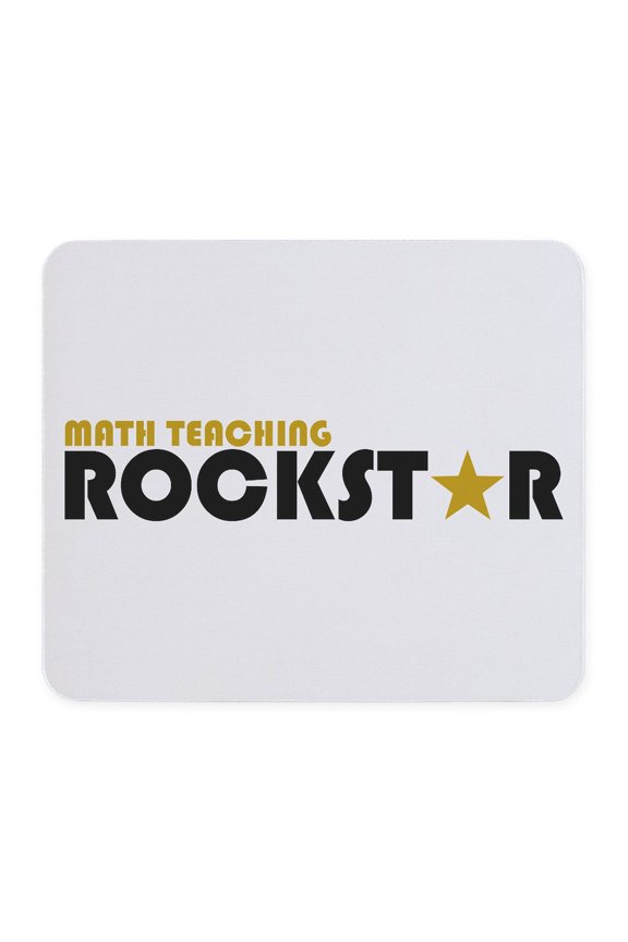 - Math Teaching Rockstar 2 Mousepad - Non-slip Rubber Mousepad, Gaming Mouse Pad