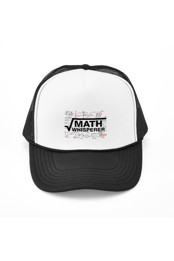 - Math Whisperer - Adjustable Unisex Printed Trucker Hat with Mesh Back