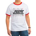 thumbnail image 1 of CafePress - Math Whisperer T Shirt - 100% Cotton Ringed T-Shirt, 1 of 4