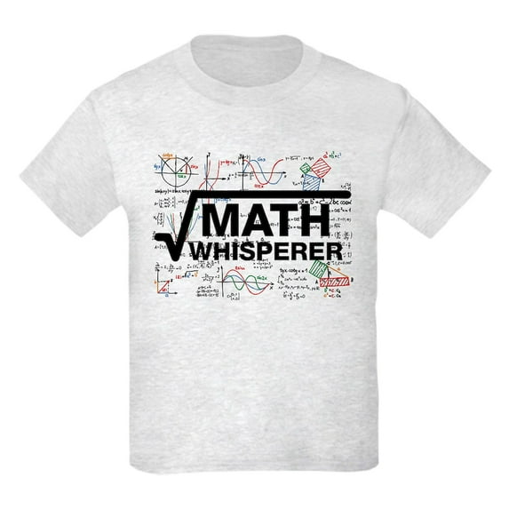 CafePress - Math Whisperer T Shirt - Light T-Shirt Kids XS-XL
