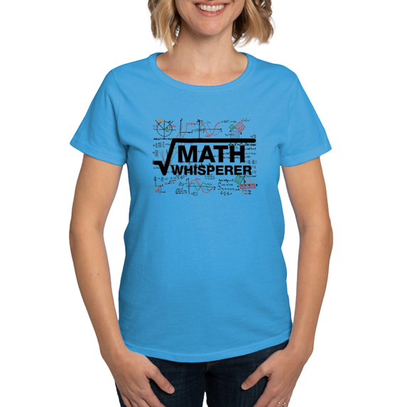 CafePress - Math Whisperer T Shirt - Women's Traditional Fit Dark T-Shirt