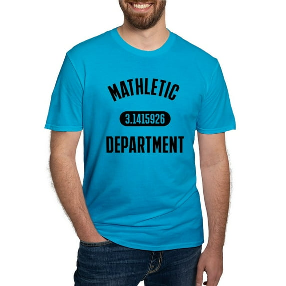 CafePress - Mathletic Department Fitted T Shirt - Men's Fitted T-Shirt
