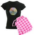 thumbnail image 1 of CafePress - Mathunitcirclethecircle16in - Women's Dark Pajamas, 1 of 5