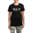 thumbnail image 1 of CafePress - Mathweaponsblack Pajamas - Women's Short Sleeve Print T-Shirt and Pants Dark Cotton Pajama Set, 1 of 7