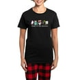 thumbnail image 1 of CafePress - Mathweaponsblack Pajamas - Women's Short Sleeve Print T-Shirt and Pants Dark Cotton Pajama Set, 1 of 7