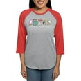 thumbnail image 1 of CafePress - Mathweaponsblack - Womens Baseball Tee, 1 of 4