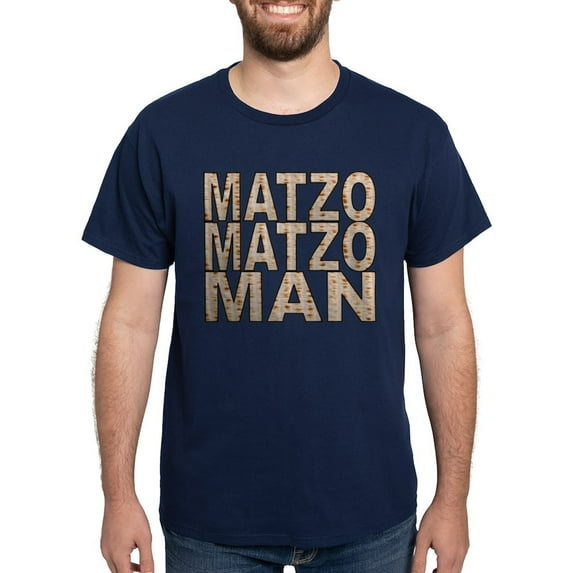 CafePress - Matzo Matzo Man Dark T Shirt - Men's Classic Graphic Cotton T-Shirt
