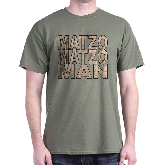 CafePress - Matzo Matzo Man Dark T Shirt - Men's Classic Graphic Cotton T-Shirt