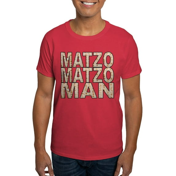 CafePress - Matzo Matzo Man Dark T Shirt - Men's Classic Graphic Cotton T-Shirt