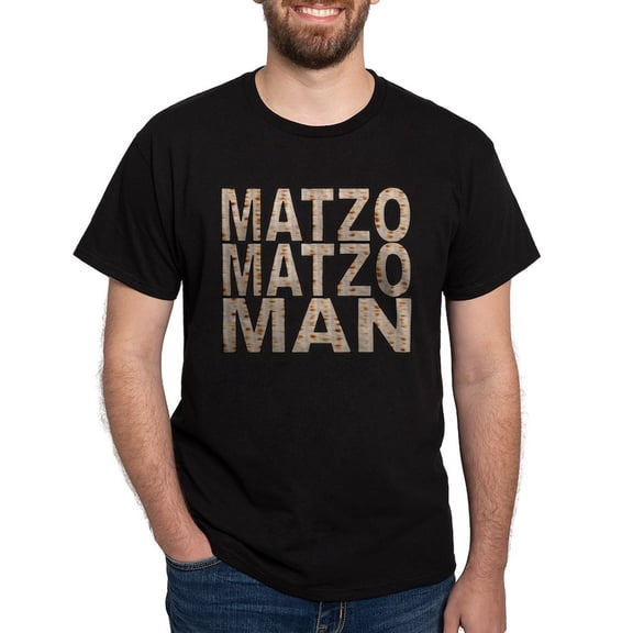 CafePress - Matzo Matzo Man Dark T Shirt - Men's Classic Graphic Cotton T-Shirt