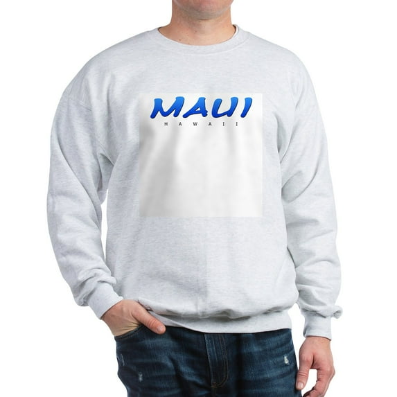 CafePress - Maui, Hawaii Sweatshirt - Crew Neck Sweatshirt