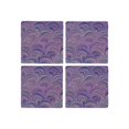 thumbnail image 1 of CafePress - Mauve Fans - Tile Coaster, Drink Coaster Set of 4, 1 of 4