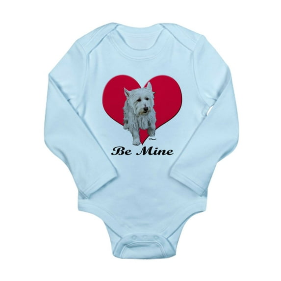 CafePress - Max The Westie - Long Sleeve Infant Bodysuit
